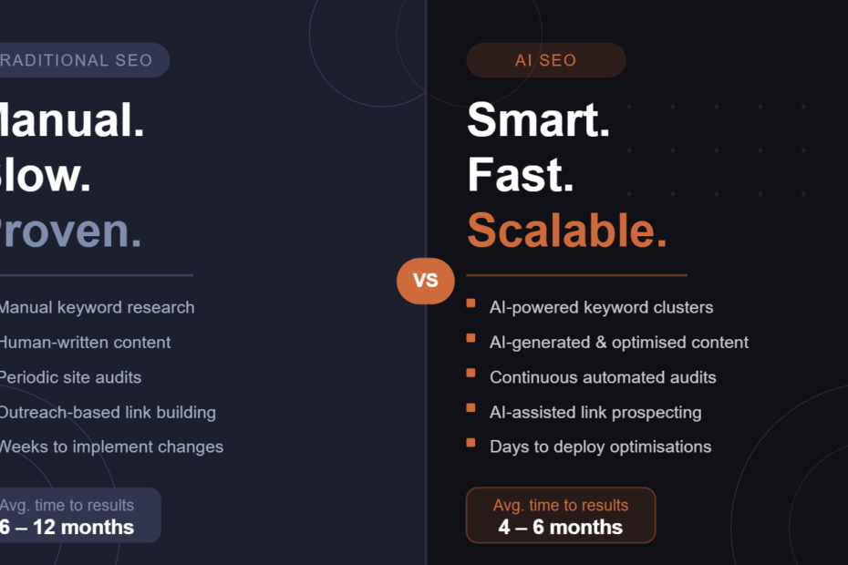 AI SEO vs Traditional SEO: What's the Difference?