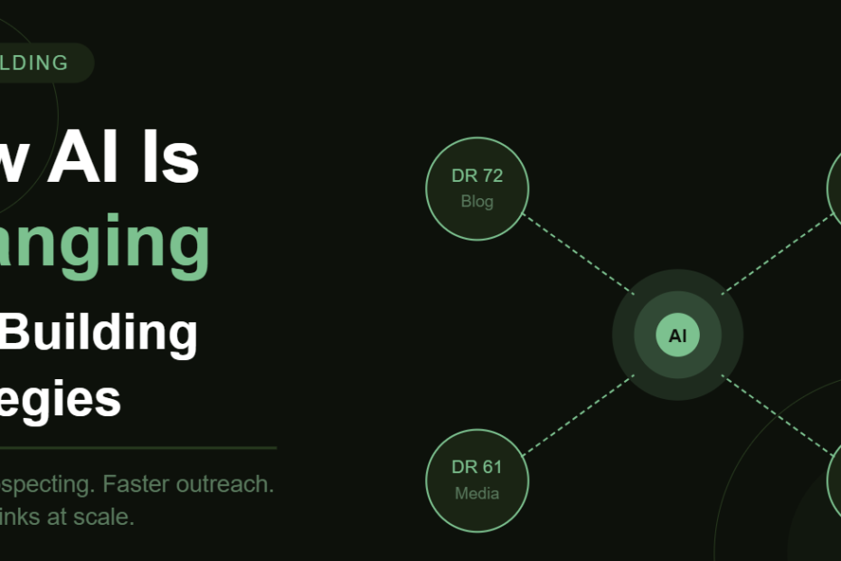 How AI Is Changing Link Building Strategies