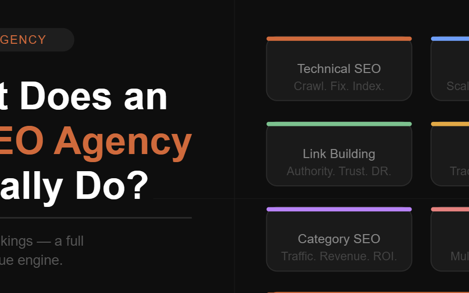 What Does an AI SEO Agency Actually Do?